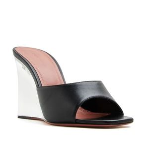 Amina Muaddi Lupita Wedge Size 9